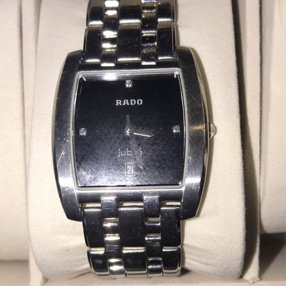 Vintage Rado Jubile Women’s Wristwatches Swiss 070 129 374 9.4 Sapphire Cristal - Picture 10 of 12